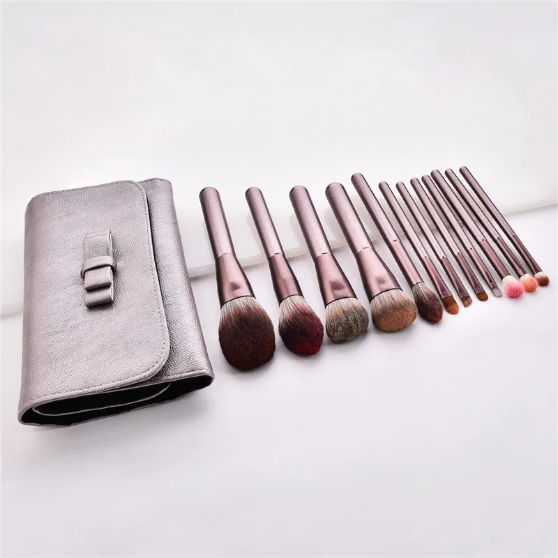 Бокал для шампанского набор кистей макияжа Румяна Тени век консилер Make Up кисти с