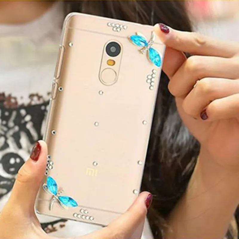 Redmi 6 Por 6A bling Diamond Rhinestone Case for Xiaomi Note 4X 4 3 5 5a Pro Prime S2 4a Mi6 mi5s Mi A2 LITE A1 6X 8 |