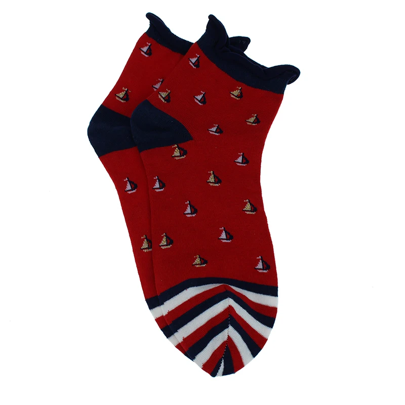 Бренд морской бриз 4 пары летние новые высококачественные хлопковые Модные