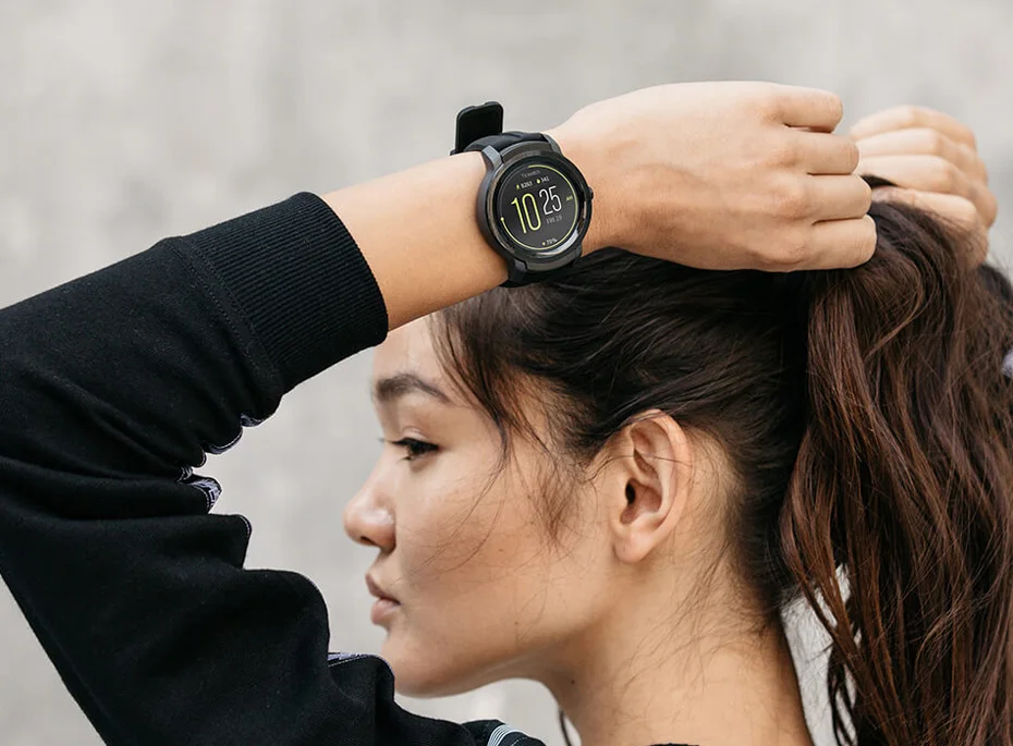 Ticwatch E2 Смарт часы мужские Strava gps Смарт наручные часы носить OS Google 5 ATM водонепроницаемый 2 дня Срок службы батареи фитнес-трекер