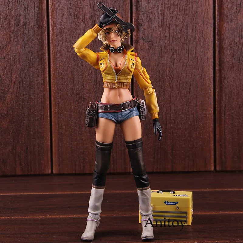 Play Arts Kai Final Fantasy XV FF15 Синди Аурум ПВХ фигурка Коллекционная модель игрушки