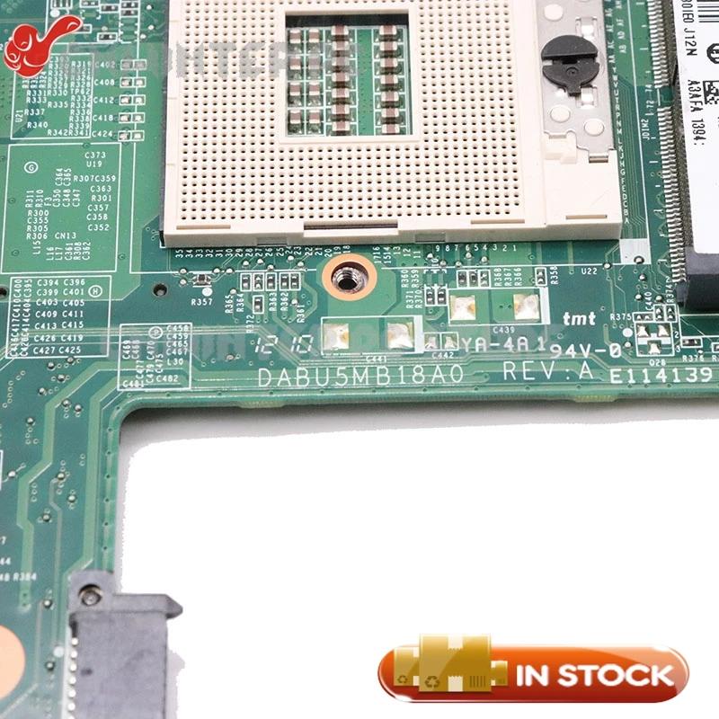 Материнская плата NOKOTION для ноутбука Toshiba Satellite L730 L735 A000095030 DABU5MB18A0 HM65 UMA DDR3