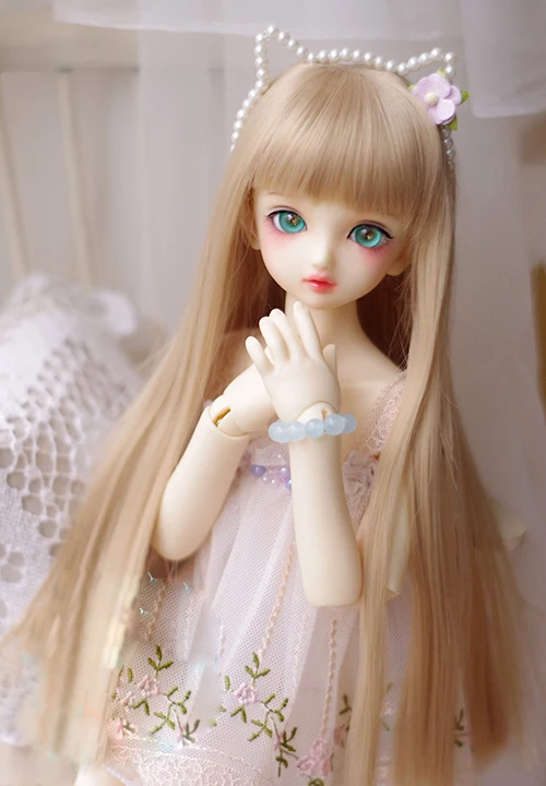 Парики Для шарнирных кукол высокотемпературные прямые длинные для 1/3 1/4 1/6