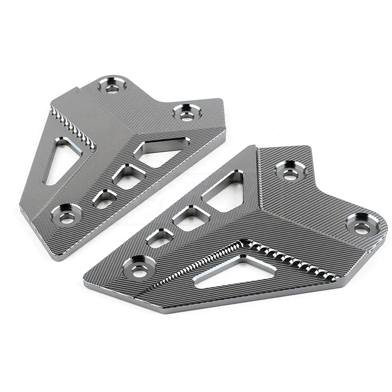 

Motorcycle CNC Footrest Pedal Cover foot pegs Heel Plates Guard Protector For Kawasaki Z900 2017 17 Z 900 Moto Accessory