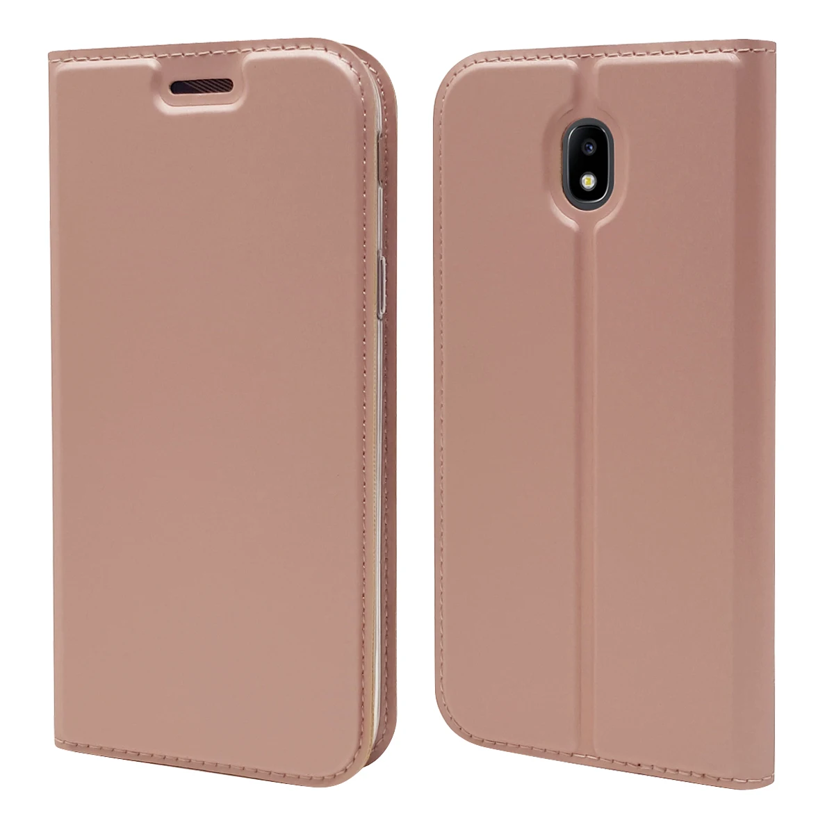 pink Чехол для samsung Galaxy J3 бумажник чехол для телефона из искусственной кожи для samsung J3 J330F J330 SM-J330F чехол с откидной крышкой для задней панели - Цвет: pink