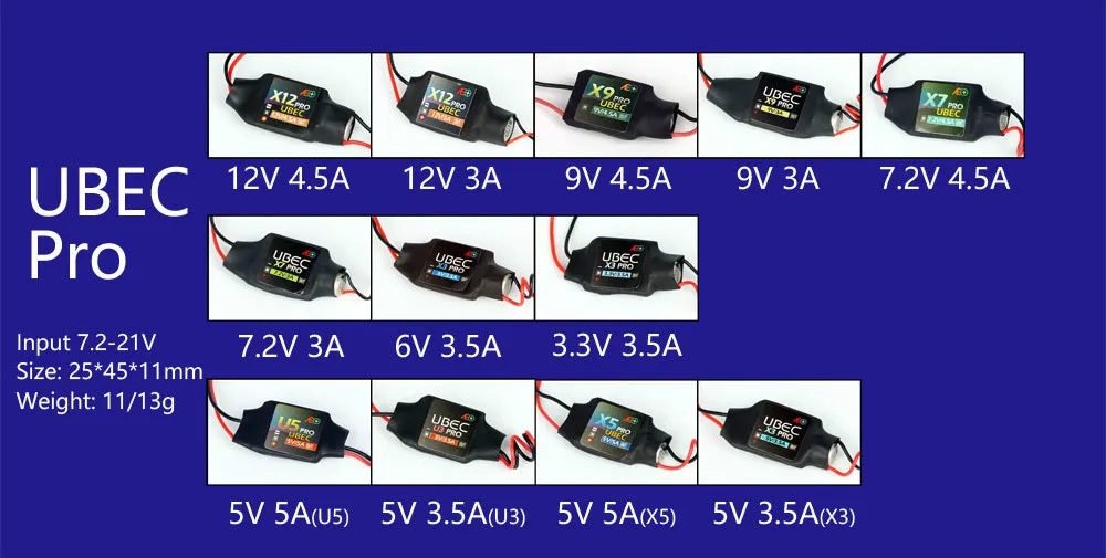 AEORC BEC UBEC Pro (3 3 V 3.5A/5В 5A/6В 3.5A/7 2 3A/7 4.5A/ 9V 3A / 4.5A 12V 4.5A) для RC|ubec 3a|5v ubecubec 5v |