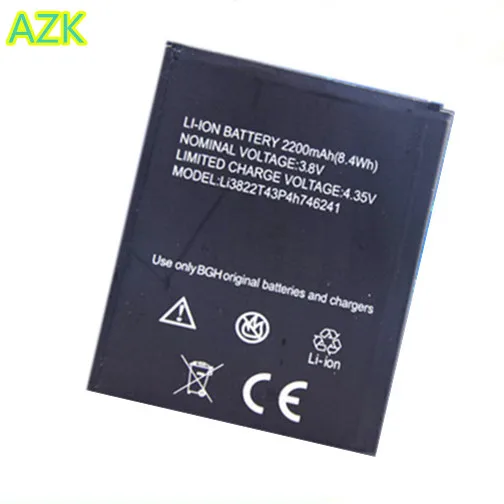 Аккумулятор AZK Li3822T43P4h746241 для ZTE Blade L4 Pro / TWM Amazing X3s A465 A475 3 8 в 2200 мАч|battery for|battery for