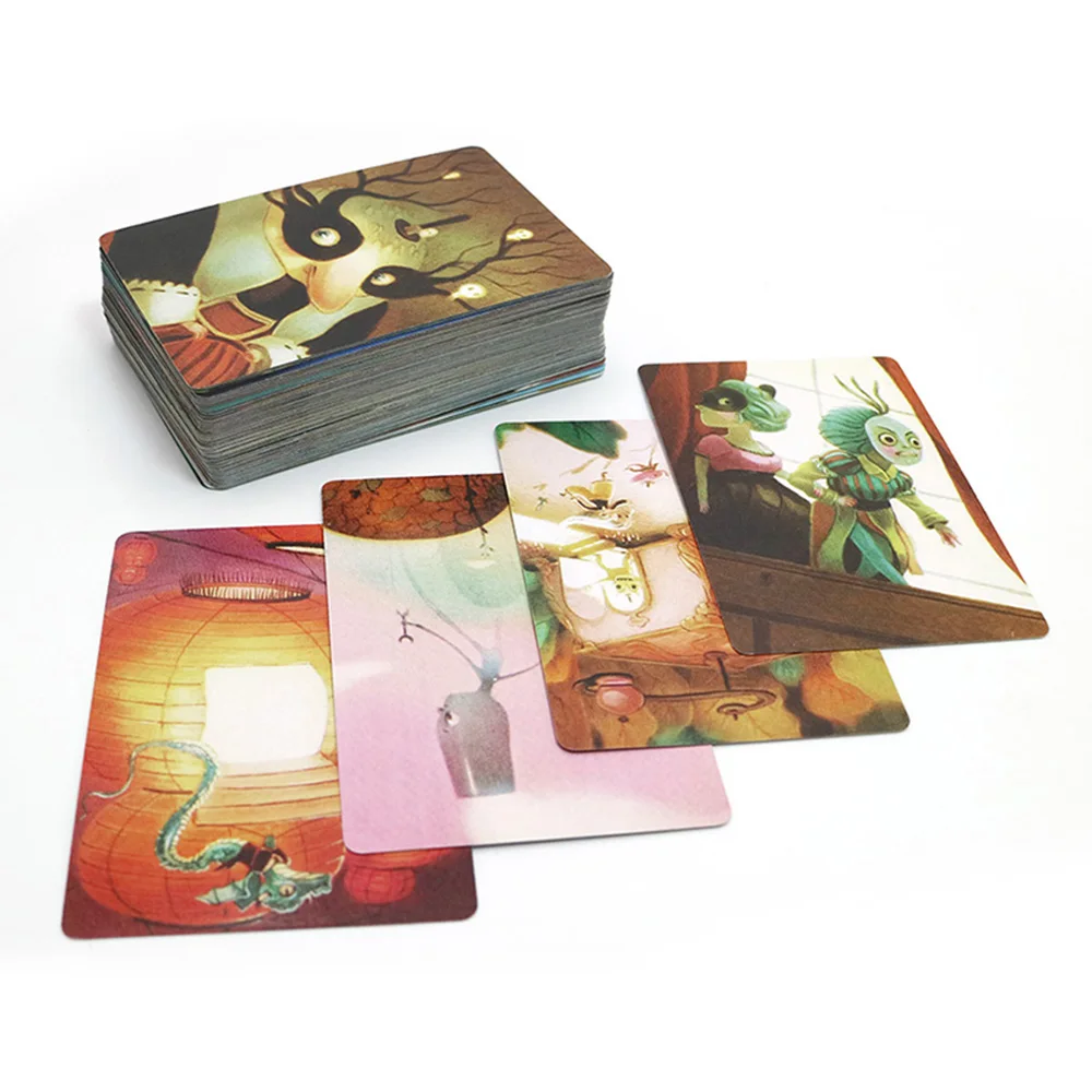 dixit карточная игра Английский обратно для домашней вечеринки дети забавная настольная игра