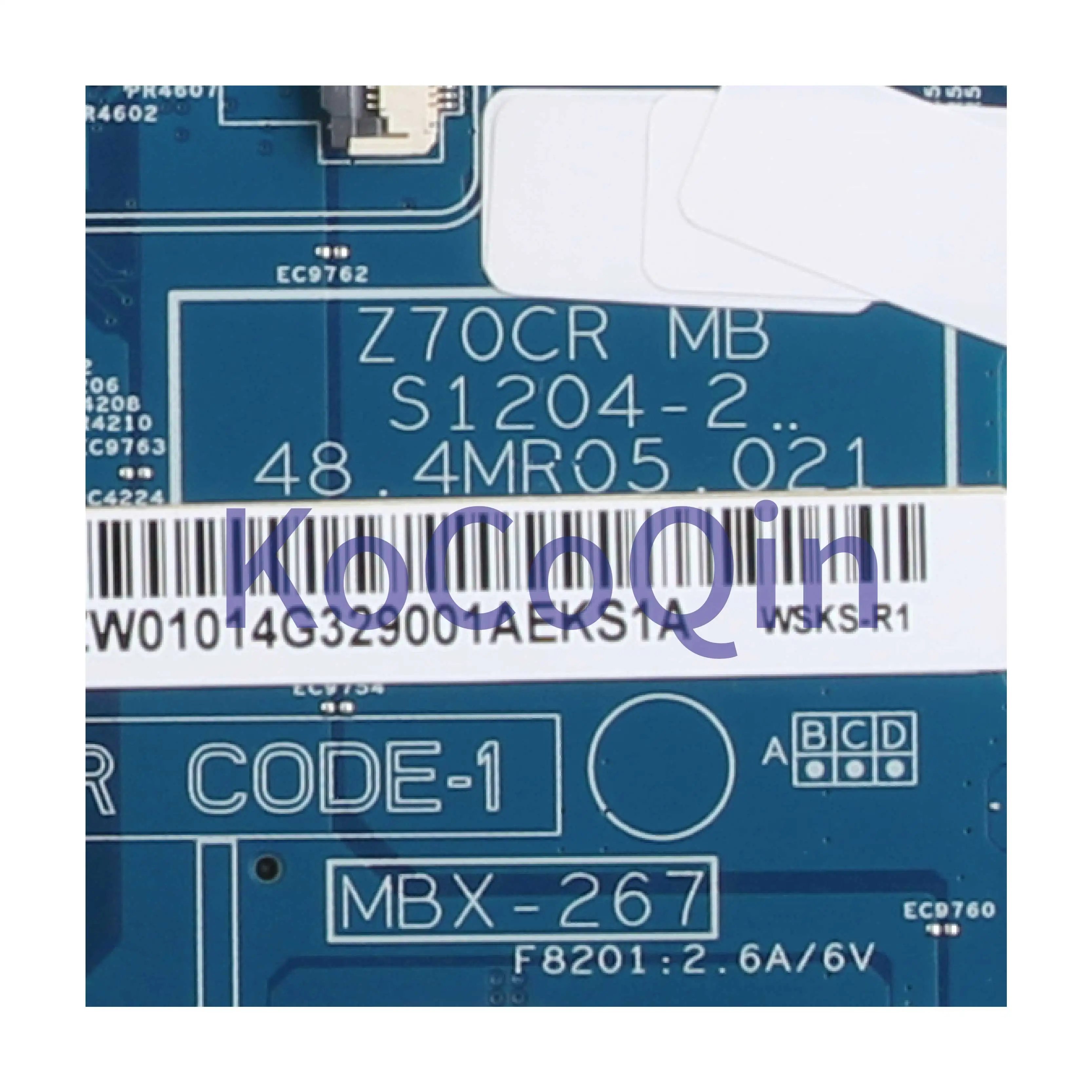 Kocoqin материнская плата для ноутбука SONY SVE171 MBX-267 материнская плата A1922061A S1204-2 48.4MR05.021 HM70 216-0833002 1G