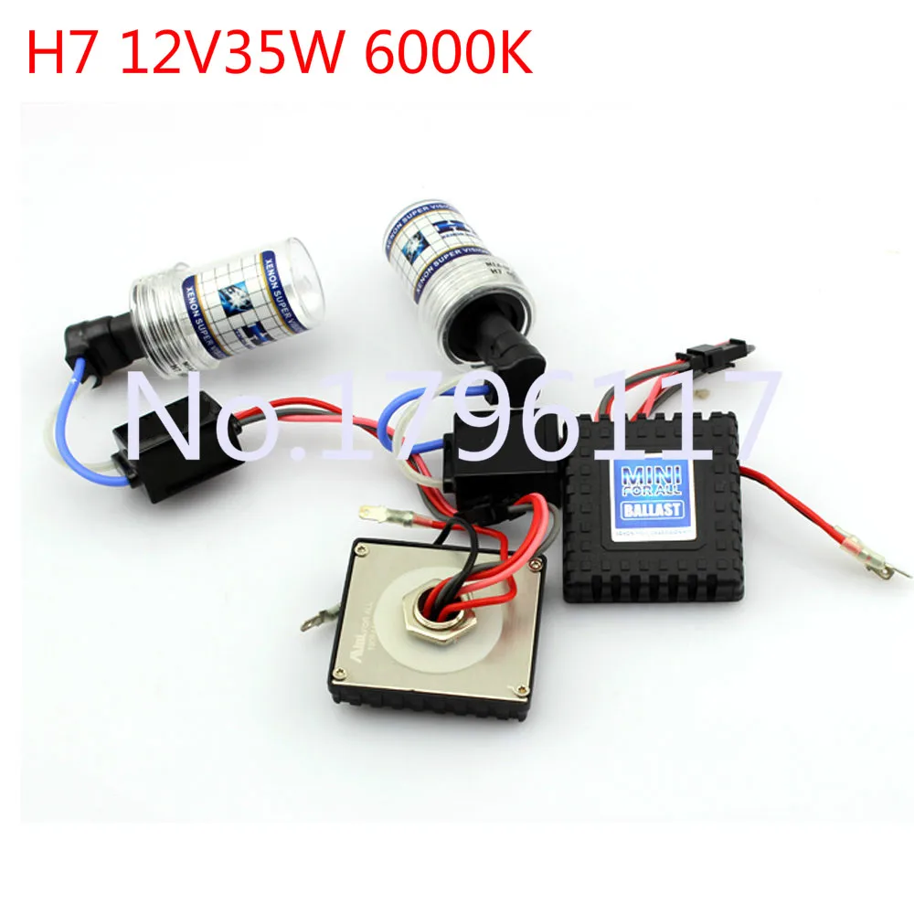 Ксеноновые фары H7 12 В 35 Вт 6000 К|h7 12v|xenon headlightsuper white |