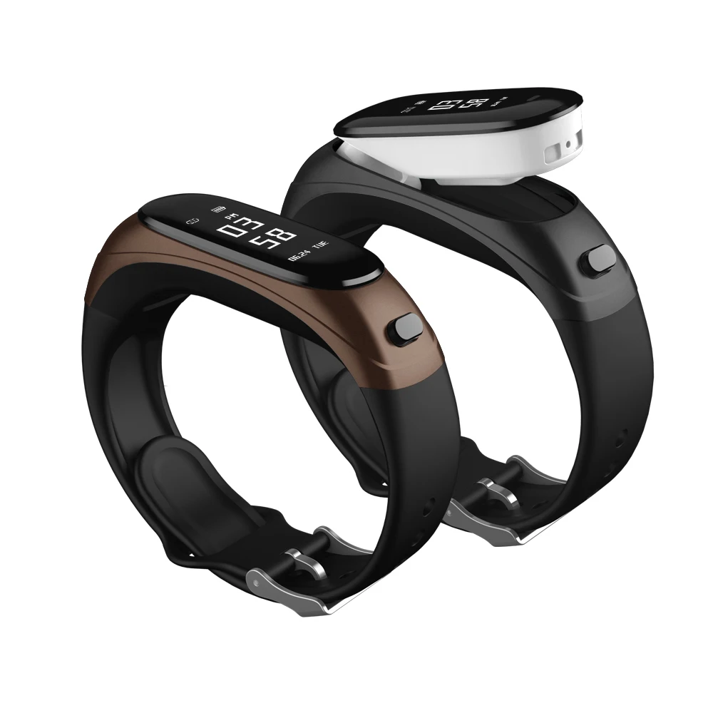 V08 умный Браслет 2 в 1 Портативный Bluetooth наушники крови Давление | Электроника