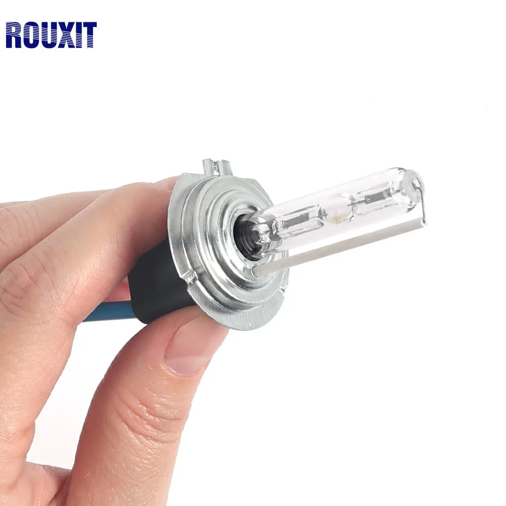 2 шт. 12 В 55 Вт AC Xenon H7 HID конверсионный комплект H1 H3 H11 9005 лампы для автомобильных фар 4300k 6000k 8000K