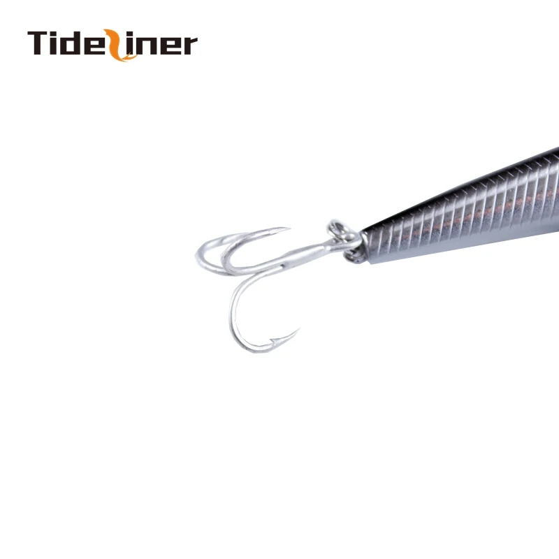 Tideliner minnow fishing lure with 6# VMC hooks large 155mm 19g artificial hard bait bass culter tackle | Спорт и развлечения