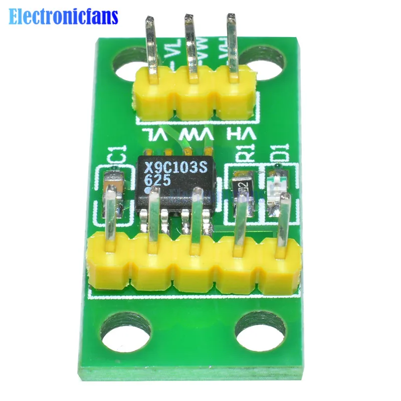 X9C103S плата цифрового потенциометра модуль для Arduino 10K потенциометр Diy KIT