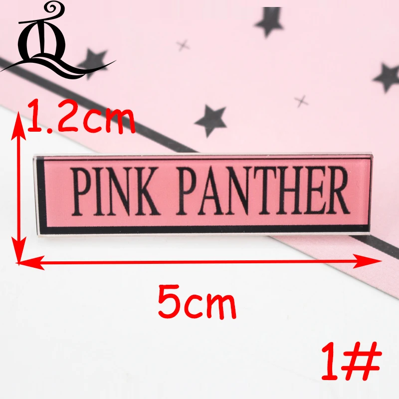 Комплект из 1 предмета Розовый Леопардовый цвет акриловый аксессуары Мода брошка