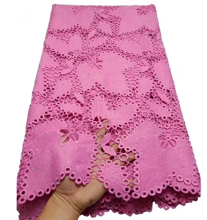 

Hot Sale French cord Lace Fabric Nigeria Lace with stone Fabric High Quality African Tulle Lace Fabric For Wedding Party Dress
