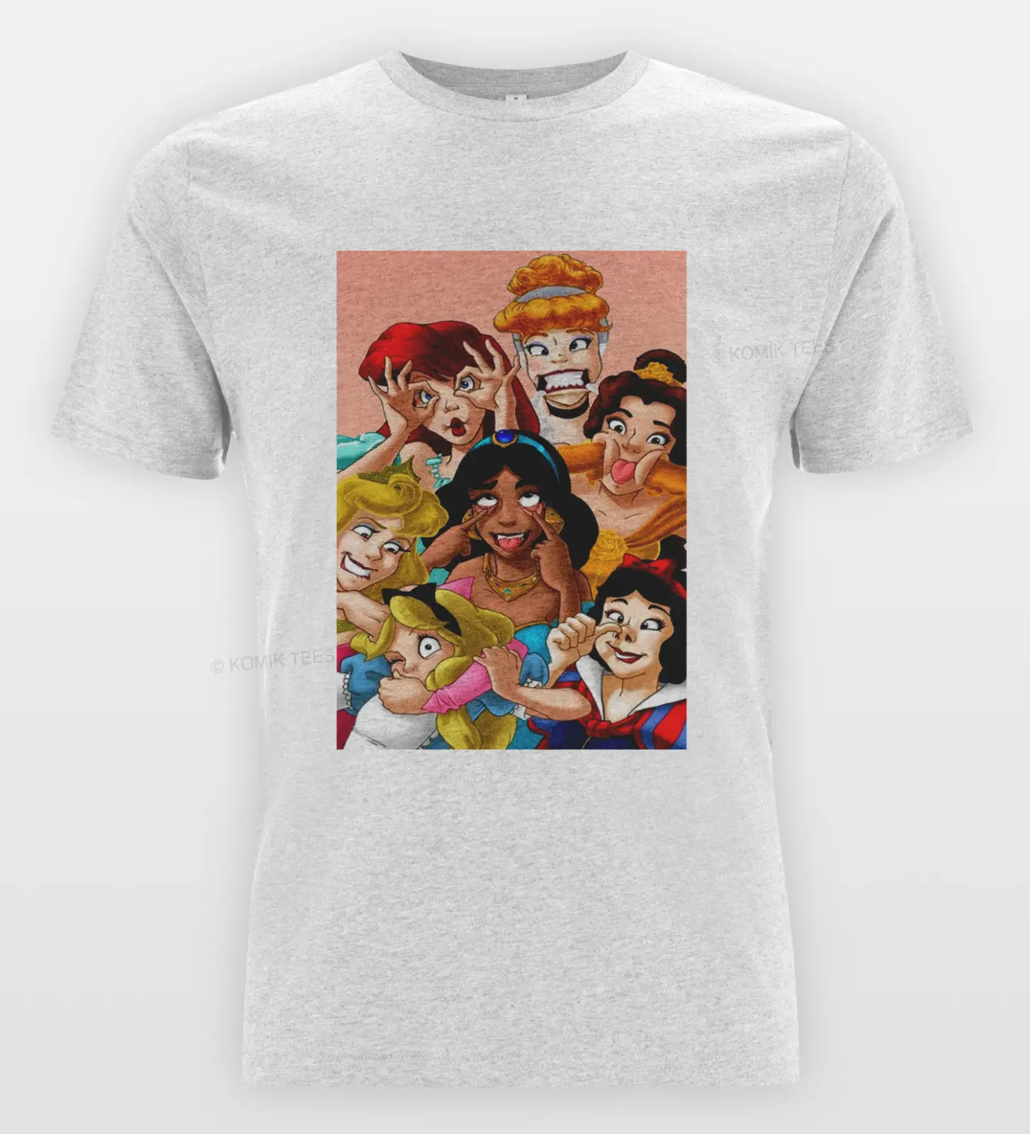 * Милая футболка принцессы Ариэль для блогера хипстерская | Мужская одежда