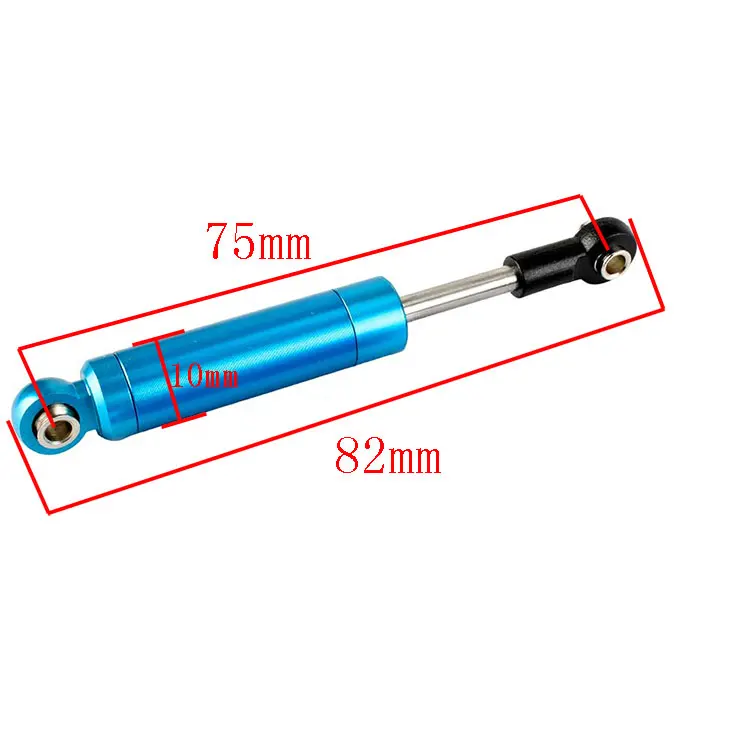 

2PCS Aluminum Alloy Shock Absorbers Inner/Outer Spring Damper for RC Car Model Tamiya Double Star CC01 Cars Spare Parts
