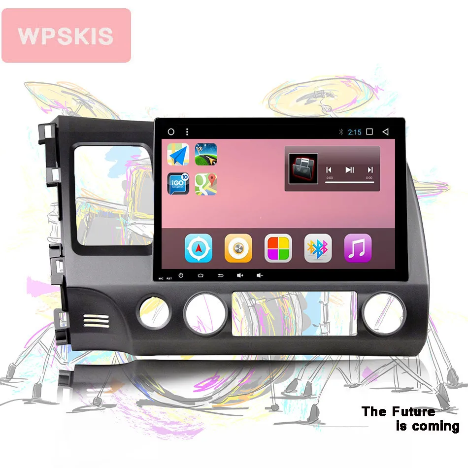 Головное устройство для Honda Civic 2006 2011 8 ядер Android 10 0 DVD GPS с радио RDS BT зеркальная