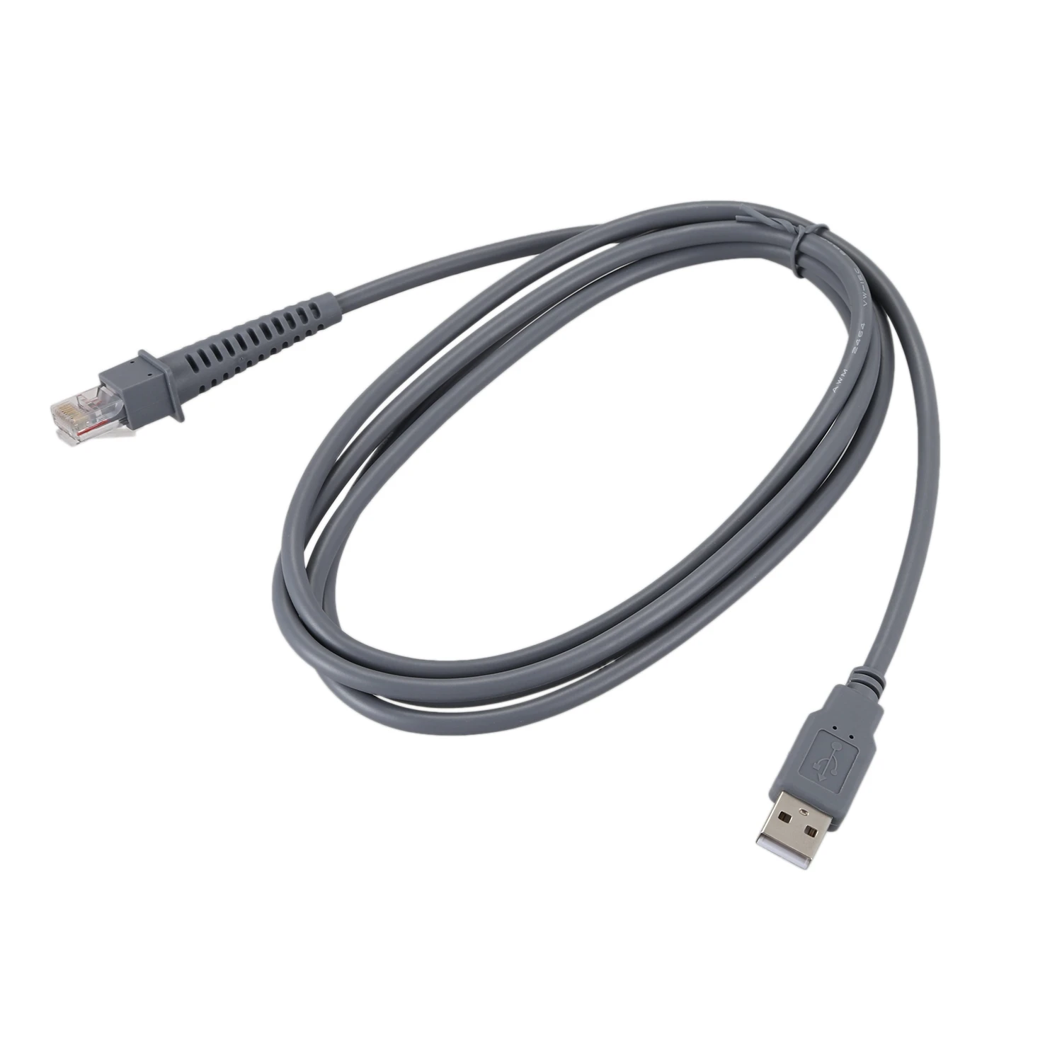 IG-1 X USB штекер RJ45 кабель 7 футов 2 м для символа сканер штрих-кода LS4278 LS2208 2208AP