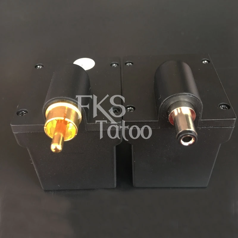 ФКС 1 шт. мини Беспроводной товары для татуировки 4 V-11 V Регулируемый Мощность банк ЖК-дисплей Экран Питание татуировки постоянного тока или RCA разъем для боди-арта