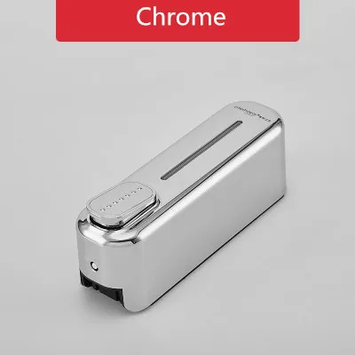 single chrome Дозатор мыла настенный шампунь для гостиничной ванной комнаты лосьон для жидкого мыла диспенсер из нержавеющей стали 6 цветов дозатор мыла для рук - Цвет: single chrome
