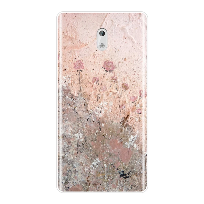 Мягкий силиконовый чехол для телефона Nokia 7 Plus X6 художественный абстрактный