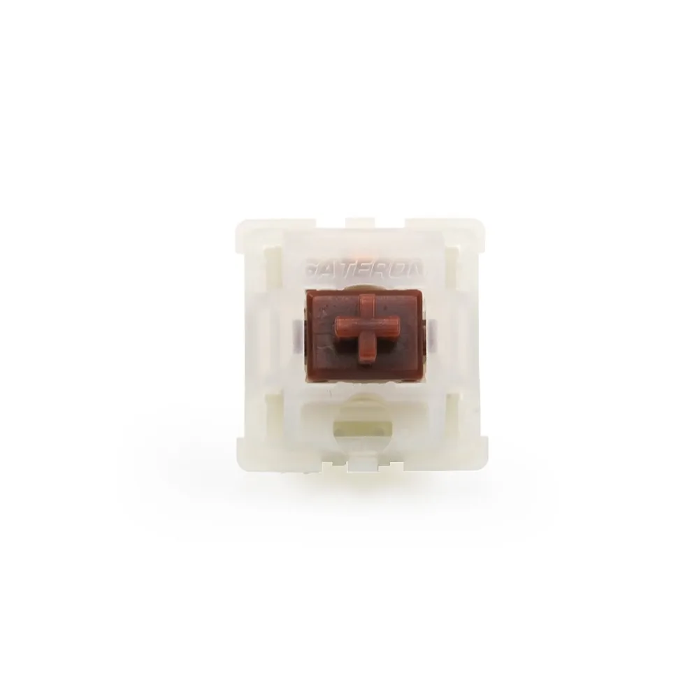 5 контактов Gateron переключатель молочный Чехол