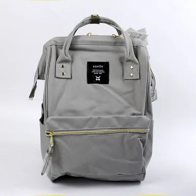 light gray Школьные рюкзаки для подростков, девочек и мальчиков, школьный рюкзак anello, сумка для колледжа, легкое кольцо, рюкзак - Цвет: light gray