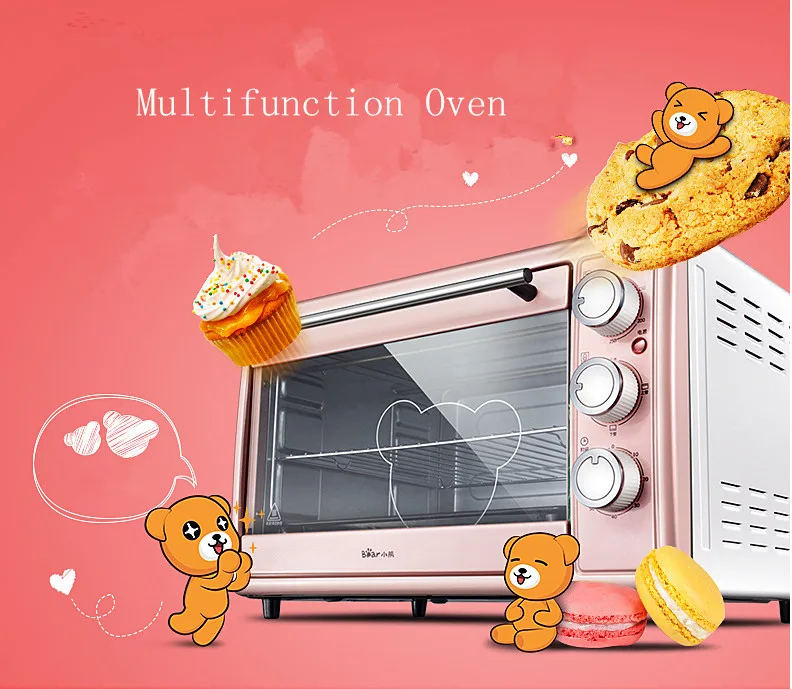 The Bear/телефон многофункциональная электрическая печь для выпечки тортов