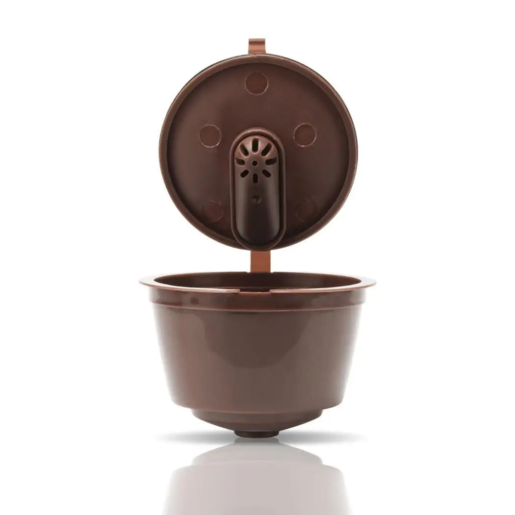 Многоразовые пластиковые кофейные капсулы фильтр чашки Твердые Кухонные