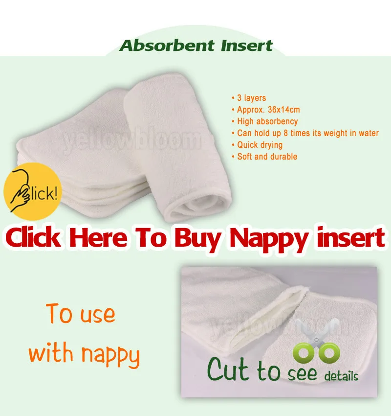[Littles&Bloomz] Детские моющиеся тканевые подгузники одного размера, многоразовые карманные подгузники с вкладышами, доступные для детей 0-3 лет, 3-15 кг, один размер