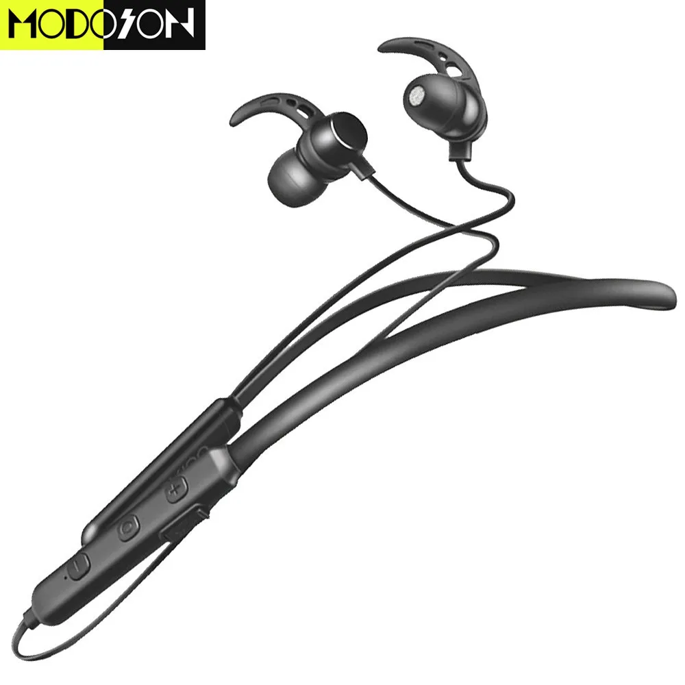 Спортивные наушники MODOSON X7 с Bluetooth беспроводная гарнитура портативные микрофоном