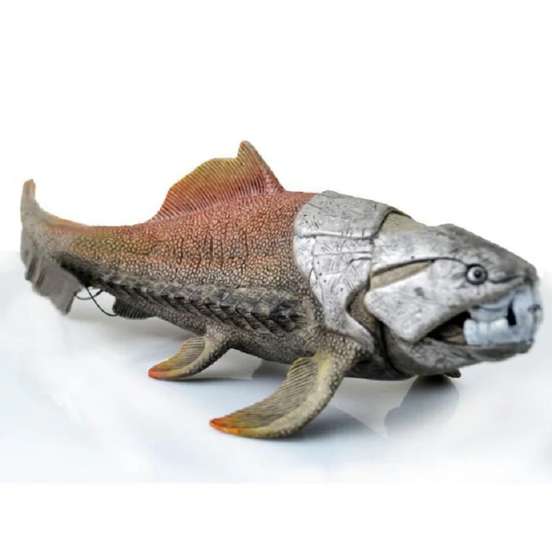 Парк Юрского периода Древние животные Рыба игрушки Dunkleosteus Морская жизнь