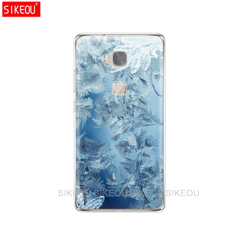Силиконовый чехол для телефона huawei honor 5X мягкий из ТПУ 5 x KIW-L21 coqa Coque Funda