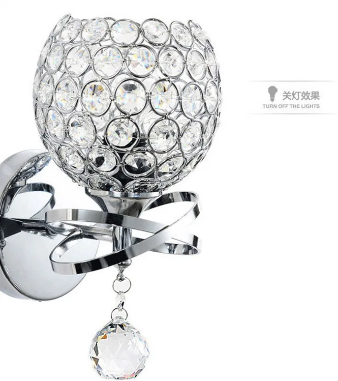 modern molecule LOFT wall sconce bean glass ball light LED round Foyer bedroom bedside corridor lamp | Лампы и освещение