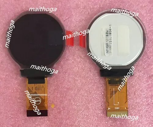 Майтога 1 18 дюйма 24PIN белый/желтый/синий круглый OLED экран SSD1327 диск IC 128*128|oled module|oled