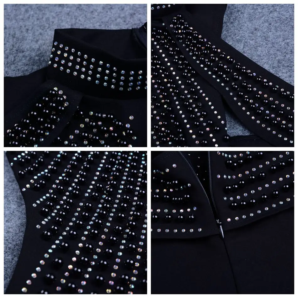 2018 новое летнее платье для женщин вечерние платья знаменитостей черные без