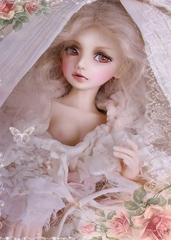 Новая кукла BJD 1/4 Katie шарнирная с глазами|Куклы| |
