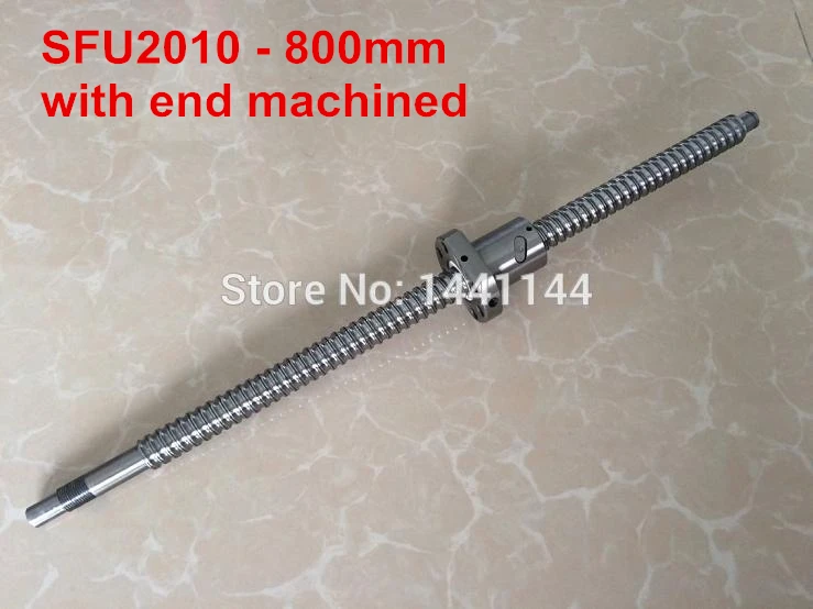 Шариковый винт SFU2010 - 800 мм + 1 шт. RM2010 2010 шариковая гайка | Строительство и ремонт