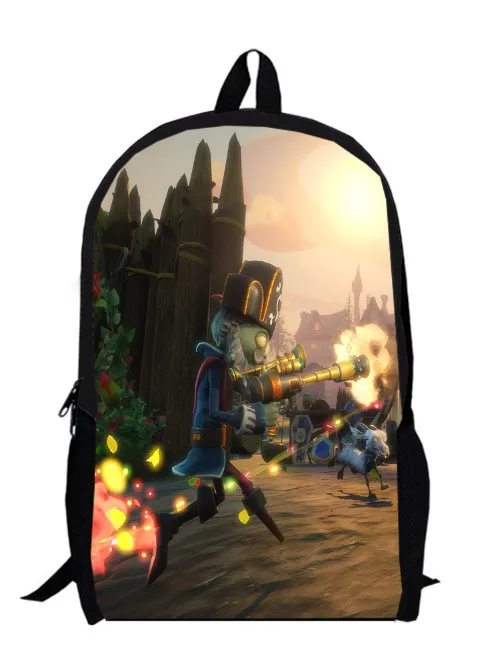 Рюкзак зомби 15 дюймов детский двухслойный мультяшный аниме рюкзак ПВХ мужские