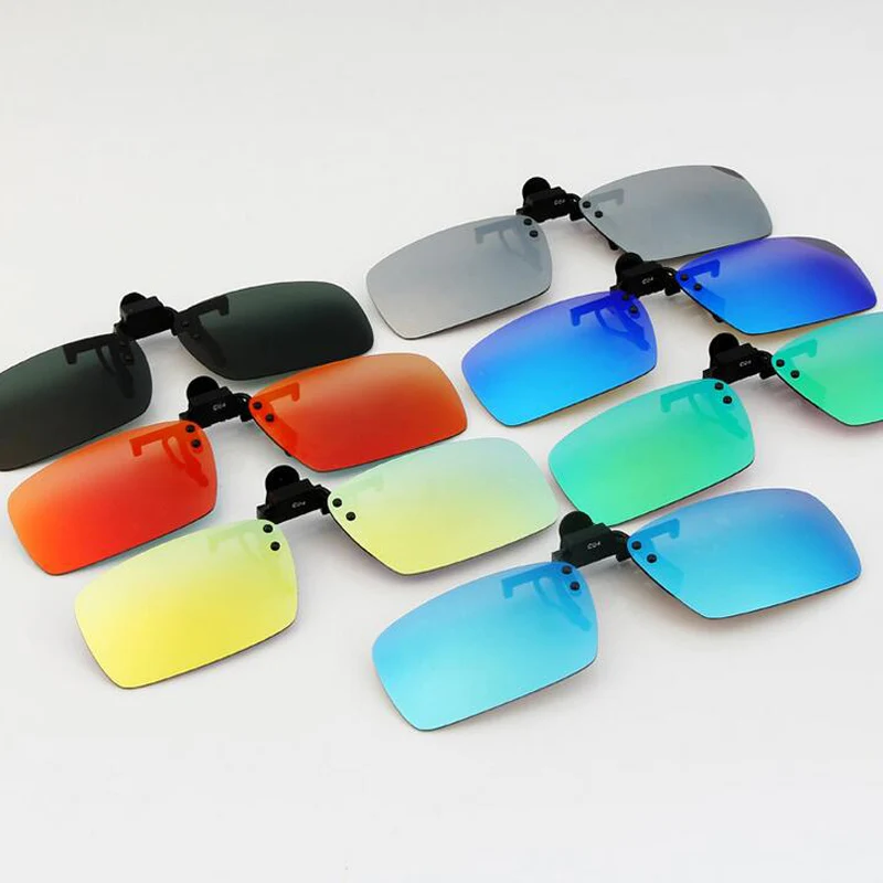 Поляризованные солнцезащитные очки унисекс мужские и женские с клипсой