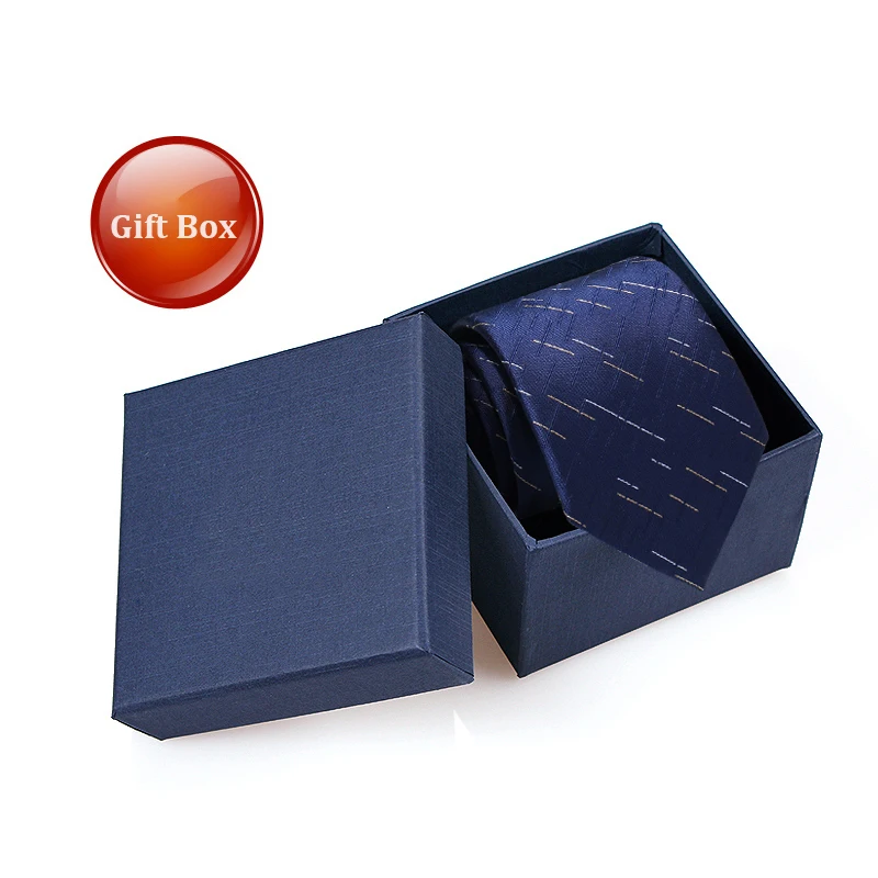 

Luxury Royal Blue Ties for Men Business Formal 8cm Tuxedo Necktie Wedding Party Mens Ties Microfiber Corbatas with Tie Gift Box