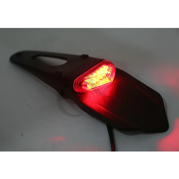 Светодиодная лампа для мотоцикла стоп сигнал задний фонарь универсальных