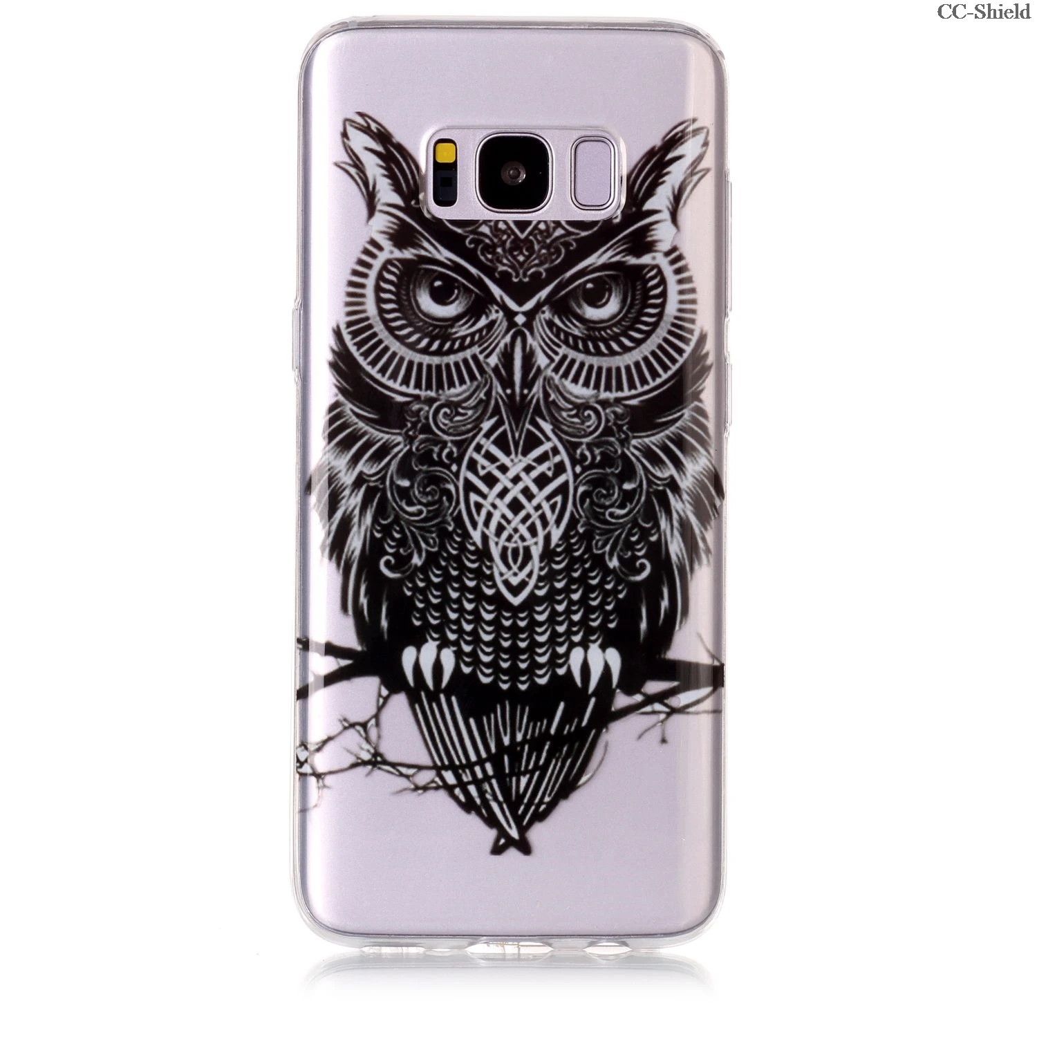 Мягкий ТПУ чехол для Samsung Galaxy S8 S 8 GalaxyS8 G950 G950F G950FD SM-G950F SM-G950FD прозрачный силиконовый