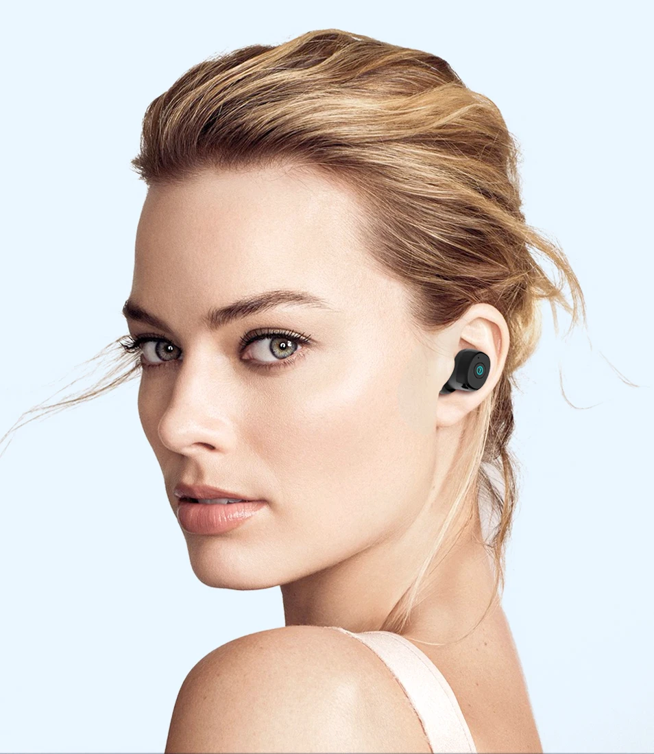 AWEI T85 TWS беспроводные наушники Bluetooth 5,0 1800 мАч Внешний аккумулятор мини Bluetooth наушники с двойным микрофоном для телефона