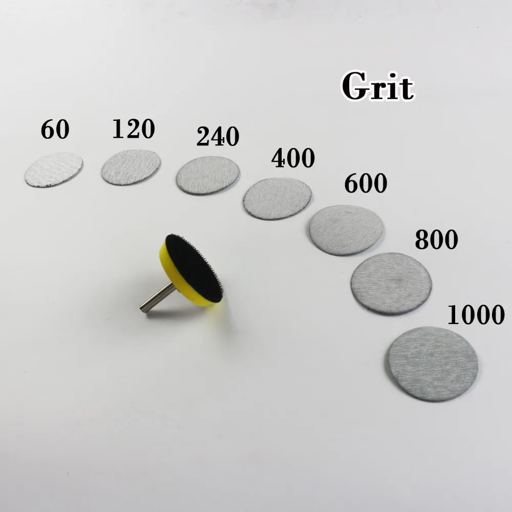 

MAXMAN disc sandpaper 500pcs 2 inches Dry Abrasive Paper Flocking Grinding and polishing Dry Sandpaper Abrasives Accessories
