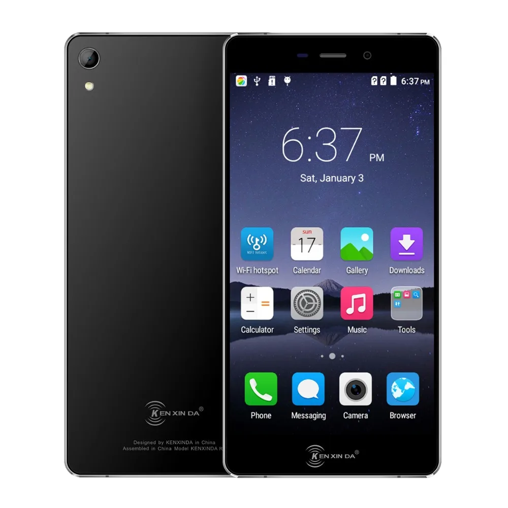 KENXINDA R6 смартфон с 5 2 дюймовым дисплеем восьмиядерным процессором MTK6753 ОЗУ Гб ПЗУ 16