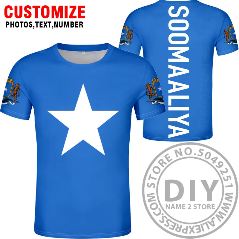 Style 3 Футболка с надписью «soomaaliya federal Kingdom», «soomaaliya», «сделай сам» - Цвет: Style 3