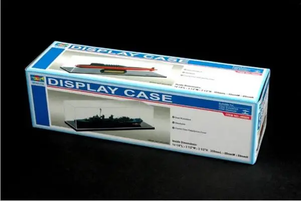 Чехол для экрана Trumpeter 100% оригинал модель 09809 витрина 359 мм * 89 подходит 1/350 1/700 весы
